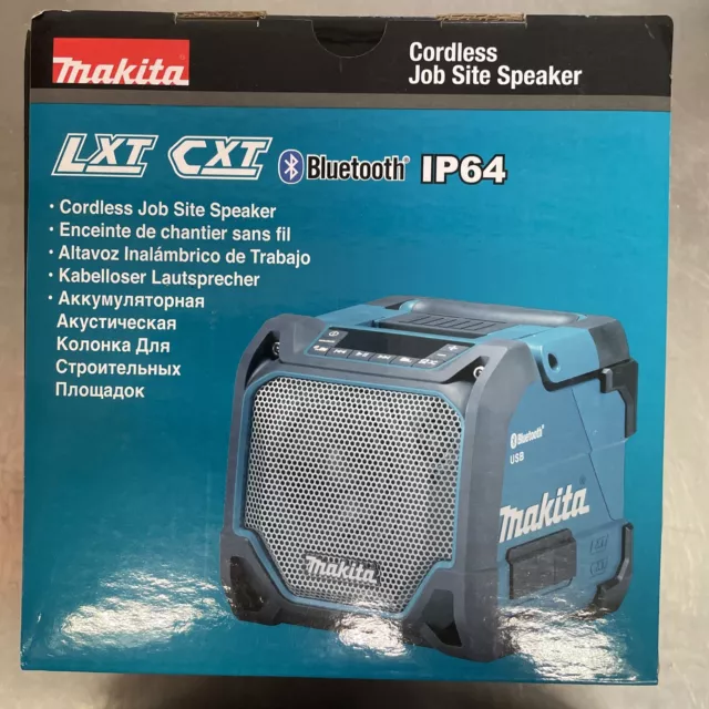 Makita DMR202 12V / 18V Li-ion Job Site Speaker with Bluetooth Body Only