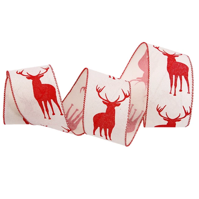 2 rollen von Weihnachten Geschenk Bänder Weihnachten Verpackung Band 2