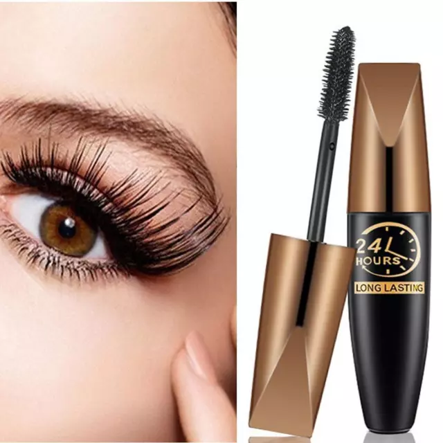 4D Silk Fibre Mascara Eyelash Waterproof Extension Volume neus Lasting R6H3New