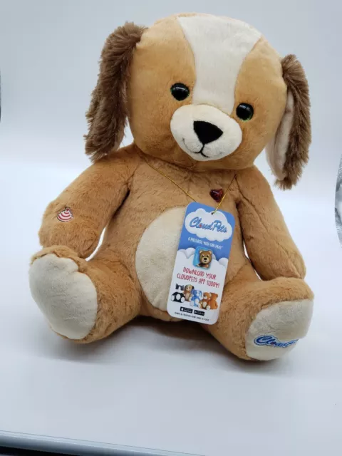 Cloud Pets Dog Discontinued NWT, A Message You Can Hug!