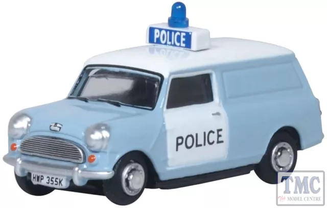 76MV034 Oxford Diecast OO Gauge Mini Van West Mercia Police (Panda)