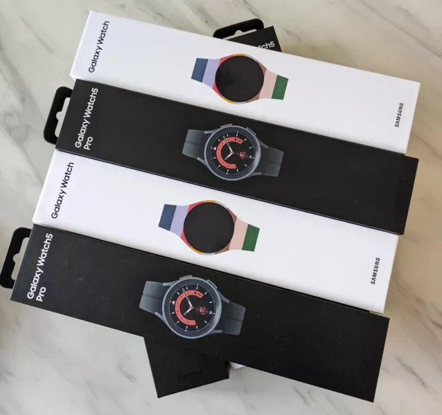 Samsung Galaxy Watch 5 Pro WIFI LTE 45mm R920 R925 Titanium Black Gray Brand NEW