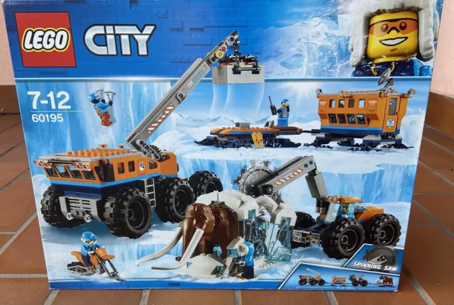 LEGO 60195 City Arctic Expedition Base mobile di esplorazione artica