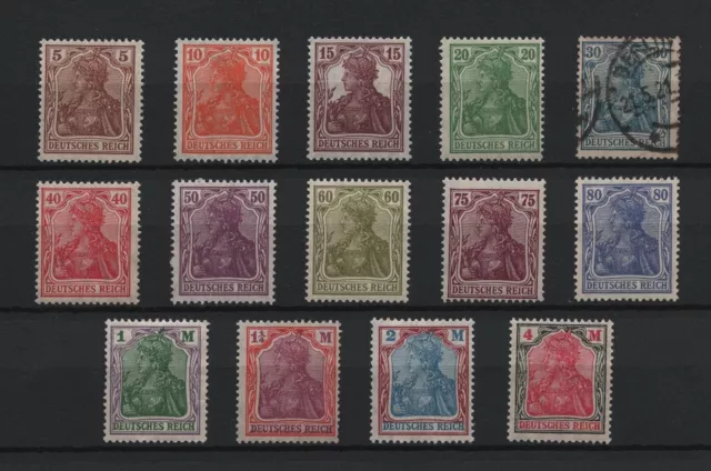 1920 Deutsches Reich aus Mi. 140-153 postfrisch ** Einzelmarken zur Auswahl