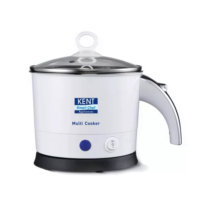 KENT Kettle Multicooker Cum Steamer 1.2L Cool Touch Outer Body 800W