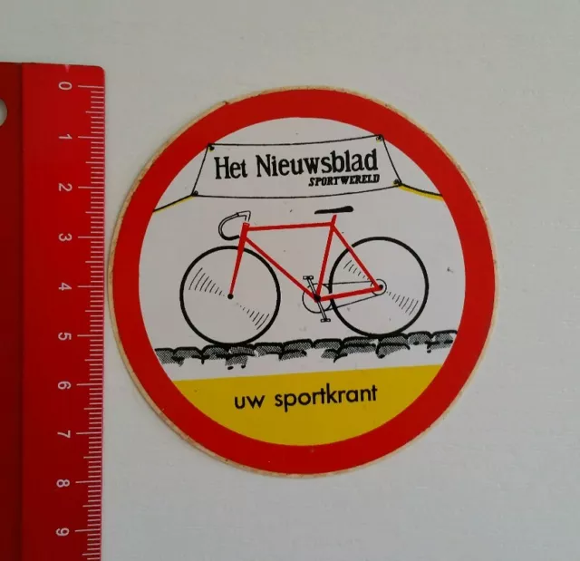 Aufkleber/Sticker: Het Nieuwsblad sportwereld (13051693)