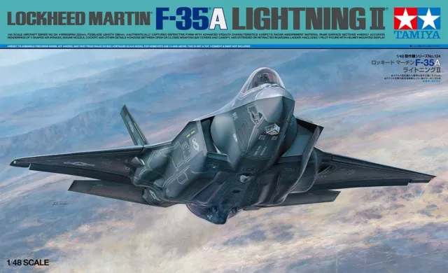 Tamiya US F-35A Lightning II 1:48 Platik Modellbau Flugzeug Bausatz 2