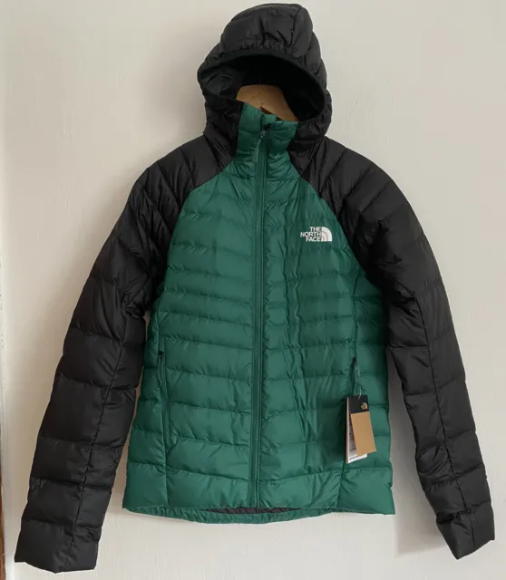 The North Face Mens Homerown Down Puffer Jacket Size Small Green Black BNWT