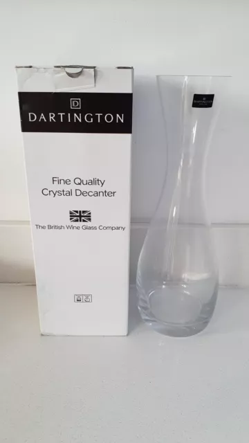 Dartington Glass Crystal Decanter. New and boxed. 2