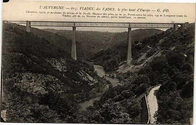 CPA L'Auvergne - Viaduc des FADES - Le plus haut d'Europe - G.d'O. (222079)