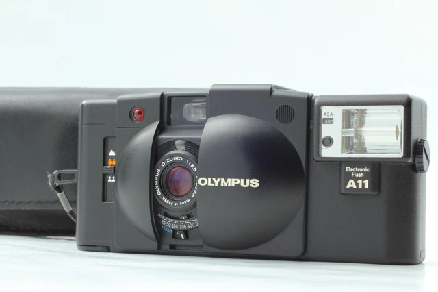 READ [Exc+++++] Olympus XA2 35mm Rangefinder Film Camera w/ A11 Flash From JAPAN