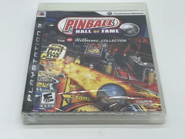  Pinball Hall of Fame: The Williams Collection - Playstation 3  (Renewed) : Video Games