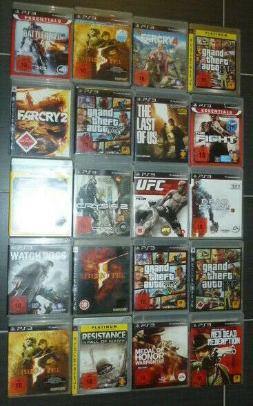 *** PLAYSTATION3 PS3 Spiele Auswahl Top-Games USK18 FSK18 Cod GTA UFC RABATT ***