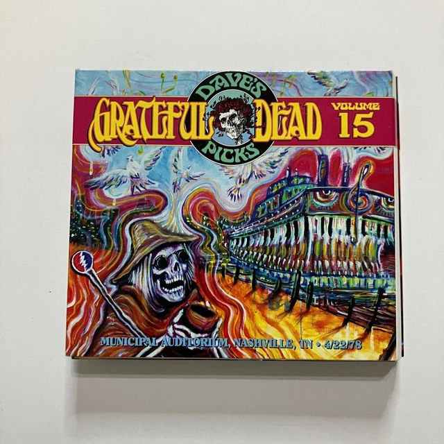 GRATEFUL DEAD DAVE'S Picks Vol. 15 Nashville 4/22/78 3 CD Set