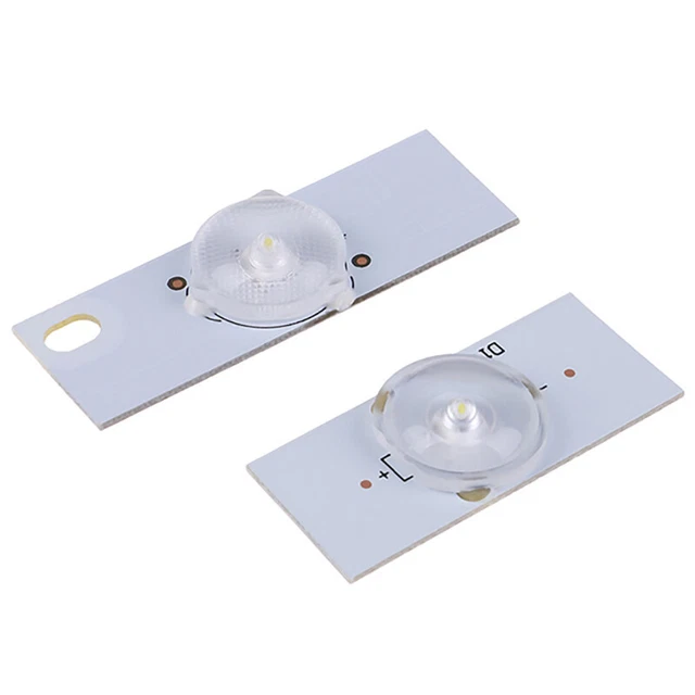 20 X 6V SMD Lamp Beads with Optical Lens Fliter for 32-65 inch LED TV RepairBS*