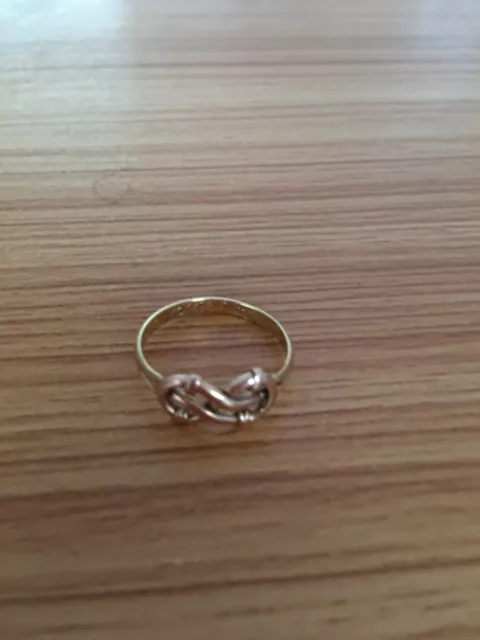 9ct gold rings used size n