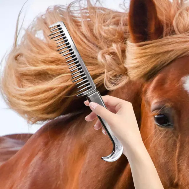 Horse Comb Lightweight Deshedding Massage Comb Long Hair Short Hair Pet Comb