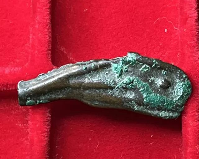 DOLPHIN SHAPED CAST COIN. Skythia (Thrace), Olbia Circa 6th-5th BC