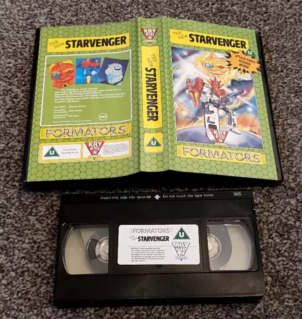 THE FORMATORS THE New Starvenger Attack Force Pal Vhs Video Kids ...