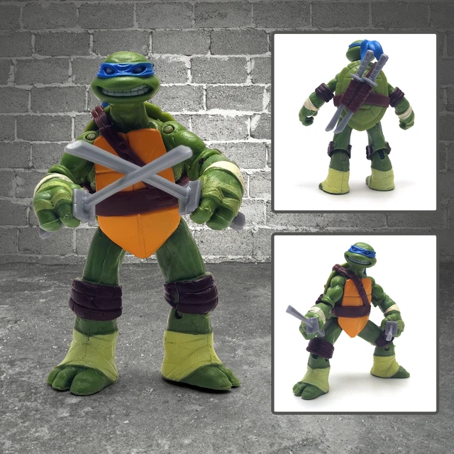 4 PCs Teenage J&G Mutant Ninja Turtles Classic Collection TMNT Action Figures 3