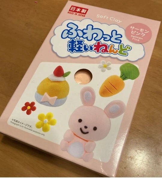 Daiso Soft Cray Sermón Rosa Peso JAPÓN Difícil de Pegar Hannds Color Mezclable Nuevo