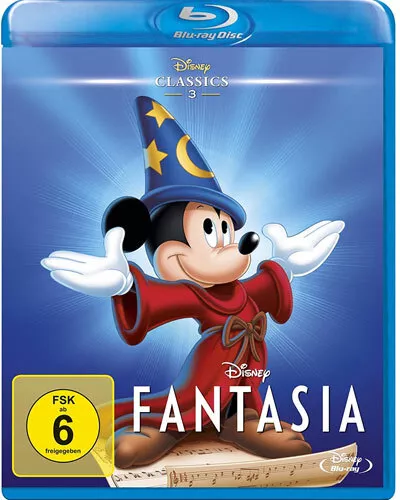 Fantasia  (BR) Disney Classics Min: 116/DD5.1/WS - Disney BGY0153604 - (Blu-ray