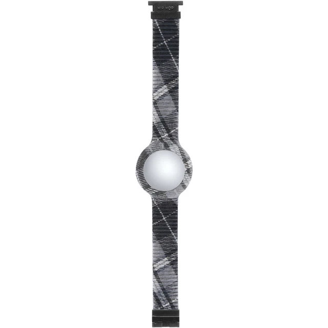 Hip Hop Cinturino Uomo   Tartan   Hbu0381  -  Cassa Da 42 Mm