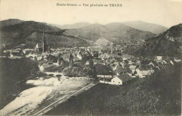 CPA AK Haute - Alsace - Vue générale de THANN (170510)