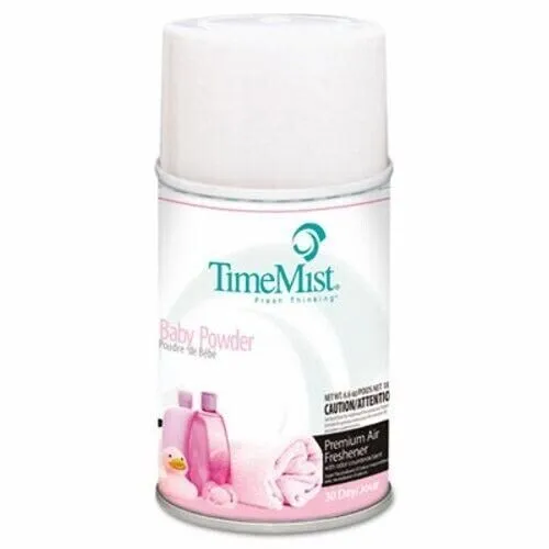 Timemist Metered Fragrance Dispenser Refill, Baby Powder, Aerosol (TMS1042686EA)