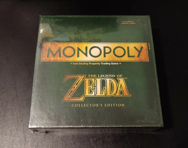 THE LEGEND OF Zelda Monopoly Collectors Edition Board Game GameStop