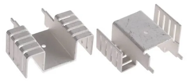 AAVID Thermalloy Heatsink, TO-220, 8.6°C/W, 19 x 51 x 41.2mm Pack of 5