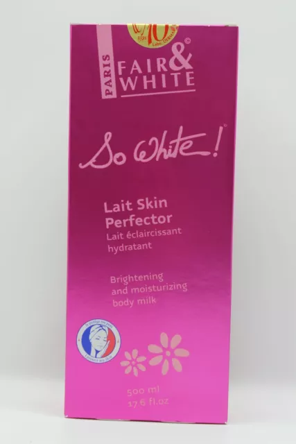 F&W So White - Skin Perfector Brightening Body Milk - 500ml