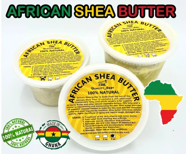 Africa Finest Raw Shea Butter Bulk 12.5Kg