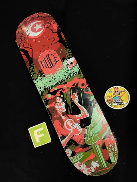 Planche De Skateboard Mickey Mouse Tony Cervantes Pro Modèle Zero - Rare Shallow Concave