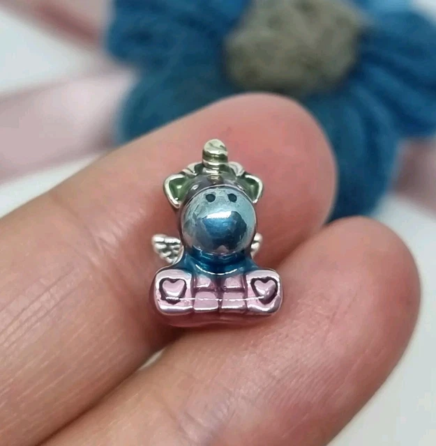 NEW GENUINE PANDORA Colourful Rainbow Bruno the Unicorn Charm