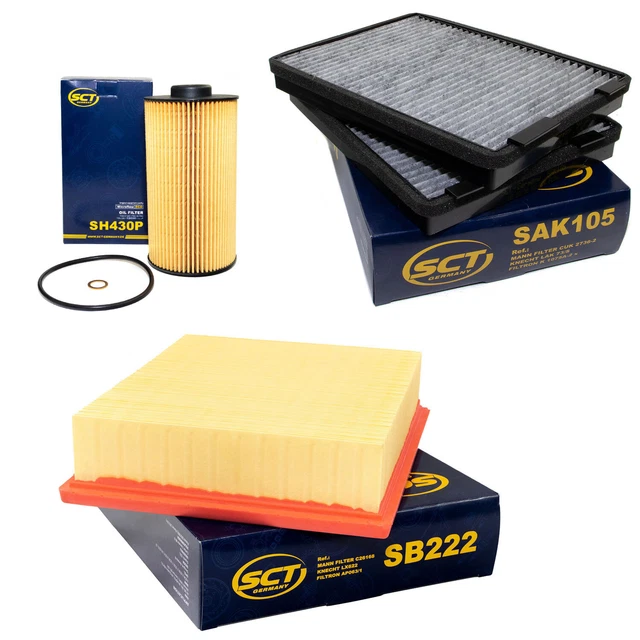 Pacchetto Set Filtri Filtro Adatto A per BMW 5er E39 535i 540i