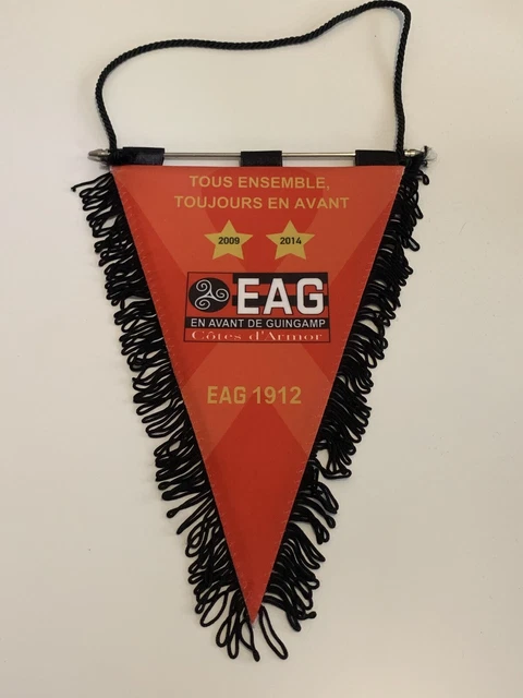 Fanion En Avant De Guingamp - Vintage Avant 2000, EAG, Club Français