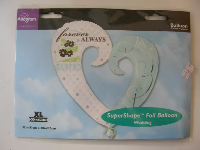 Palloncino Super Shape Cuore Aperto Forever Always 0129