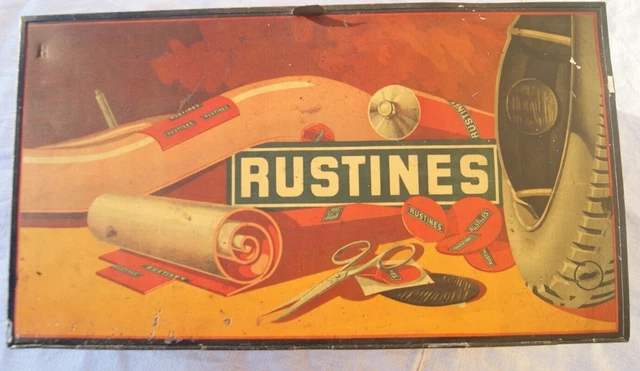 Ets Mauger - Boite de rustine en métal compléte
