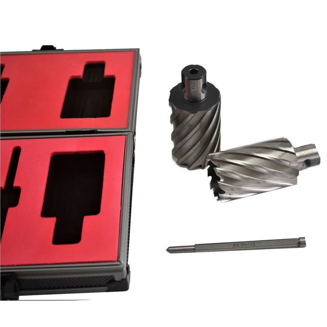 Annular Cutter Kit Includes 40x50mm and 42x50mm with Weldon Shank