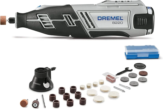 New Dremel 8220-1-28 12V Max Cordless Variable Speed Rotary Multi-Tool Kit New Dremel 8220-1-28 12V Max Cordless Variable Speed Rotary Multi-Tool Kit