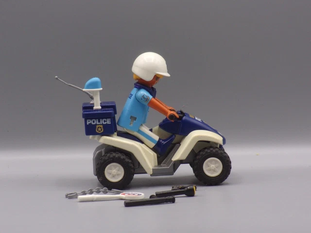 Playmobil - Policier Quad – 3655 - Jeux & Jouets