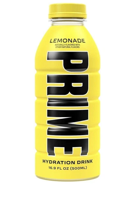 Prime Hydration Drink di Logan Paul & KSI Lemonade 500 ml | NUOVO SAPORE DAGLI USA!