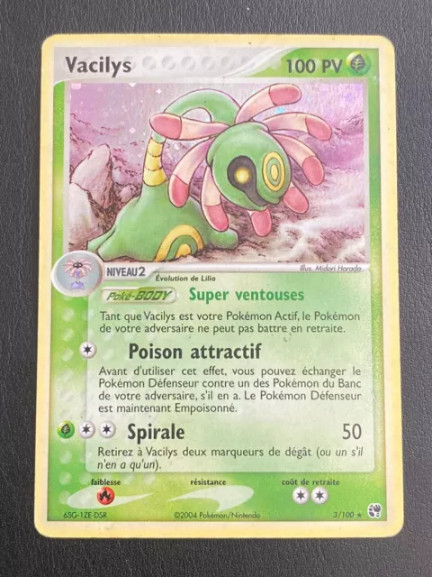 Carte Pokemon Fr Ex Tempete De Sable - Vacilys 3/100 Holo - Be/Tbe