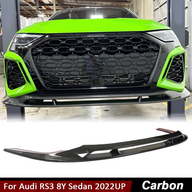 Cakievro Style - Kit per paraurti anteriore per BMW Serie 3 E90 Facelift LCI M-Sport, tuning esterno, nero (fibra di carbonio