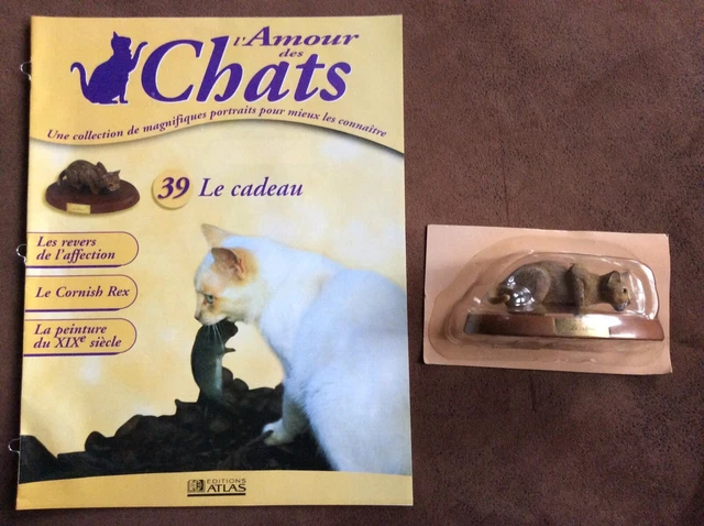 Broche Chat Siamois Vintage Editions Atlas - Occasion Avec Traces D'usure - Épingle Fonctionnelle