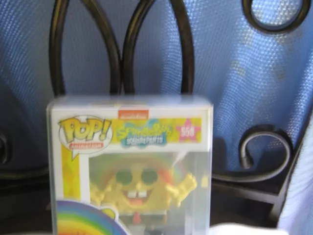 FUNKO POP! VINYL: Nickleodeon Sponge Bob Square Pants Rainbow # 558 $14 ...