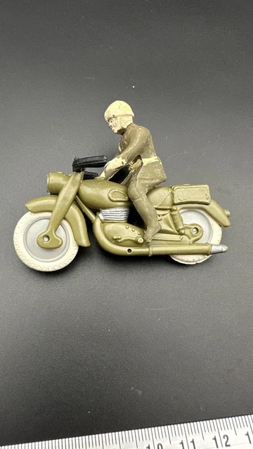 Minialuxe Moto Et Motard Militaire