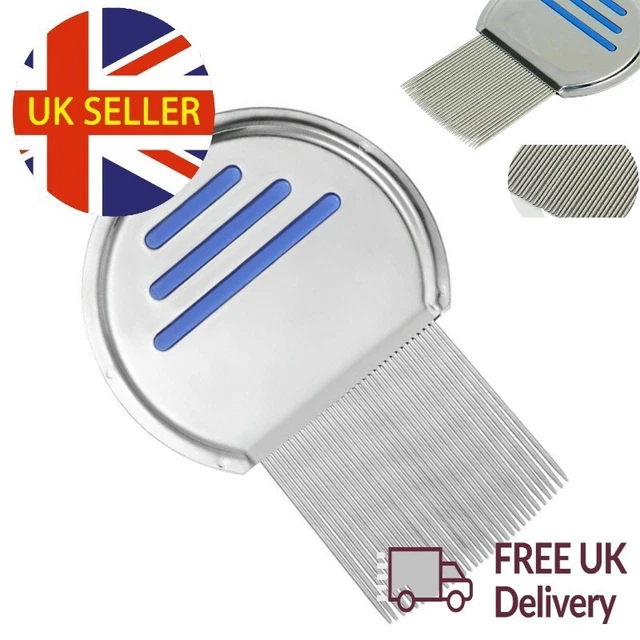 Nitty Gritty Lice Nit Comb Head Lice Treatment Stainless Steel Teeth& Metal Comb