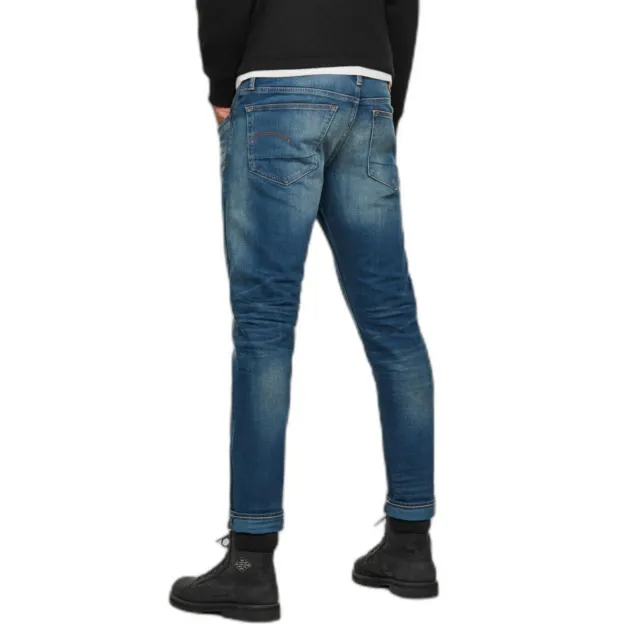 Vaqueros de mezclilla ajustados 3301 de G-Star Raw PVP: 120 $